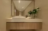Bathroom in apartment Azizi Riviera