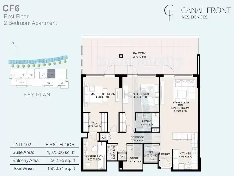 2 bedroom apartment for sale in Al Safa Dubai